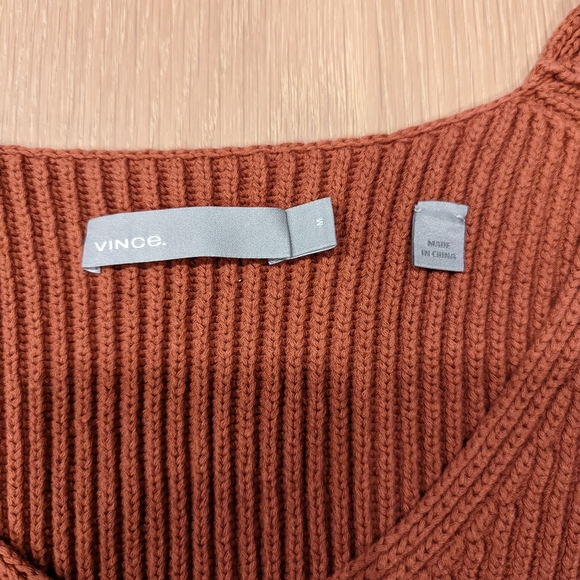 Rust Ribbed Knit Top - Picture 3 of 5